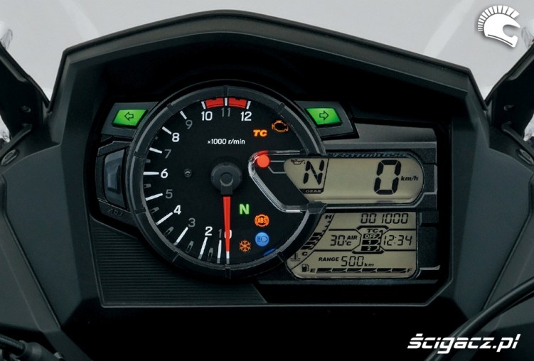 Suzuki DL650 V Strom 2017 zegary