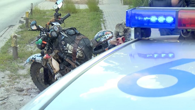 rat bike zatrzymany przez policje