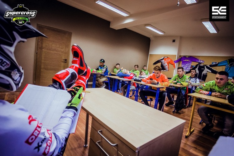 Superszkola przed Mistrzostwami Europy Supercross w Gdansku 2