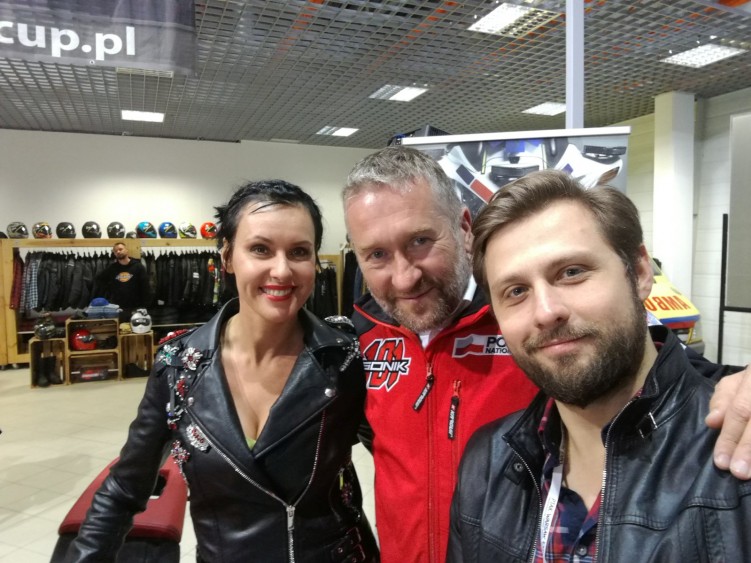 Przyjazne motocyklistom i Rafal Sonik