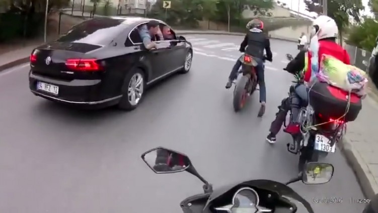 Motocyklisci kontra turecka mafia