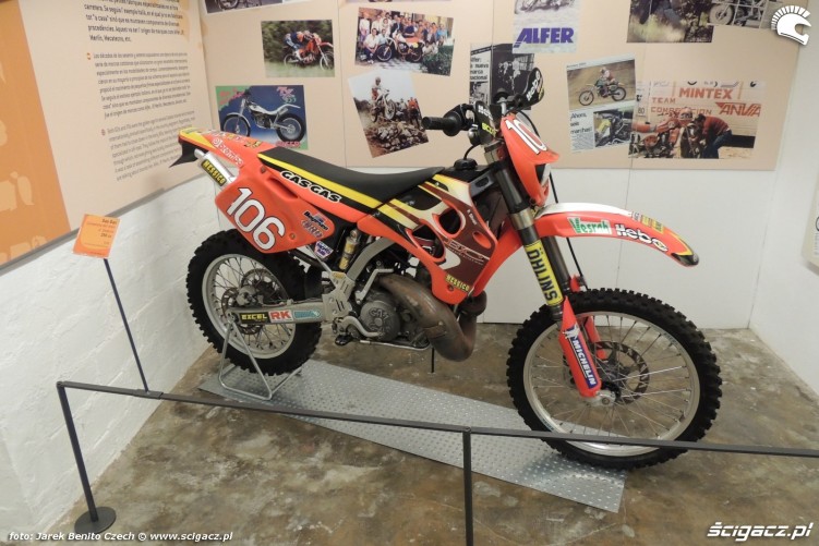 Muzeum motocykli w Barcelonie 37 Gas Gas