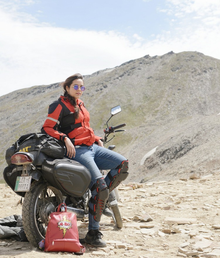 Zenith Irfan w motocyklowej podrozy 1