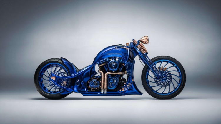 Harley Davidson Bucherer Blue Edition