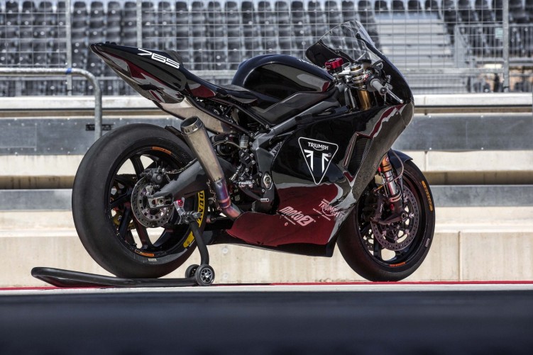 Moto2 Triumph testing 2019 09