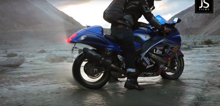 Riding Hayabusa to Leh Ladakh Leh Xtreme 2018