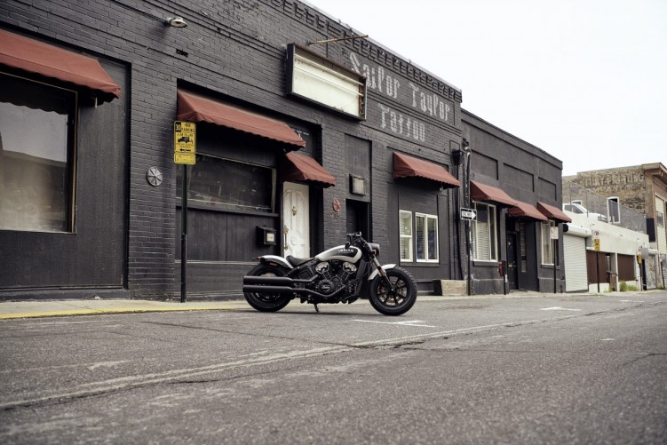 2019 Indian Scout Bobber statyka
