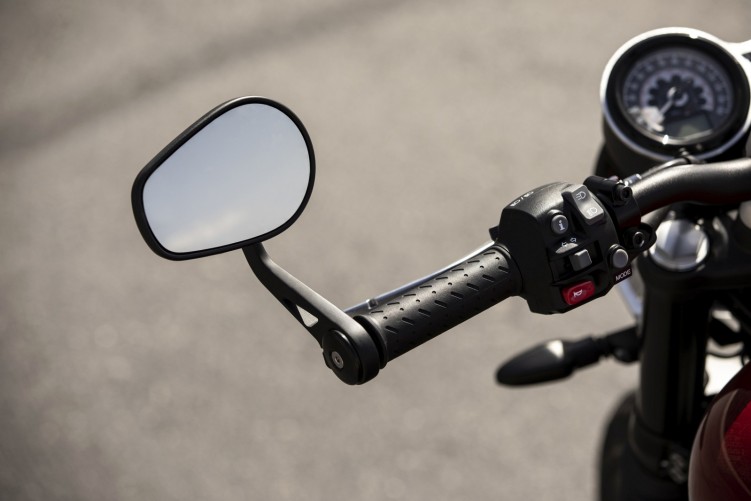 2019 Speed Twin BAR END MIRRORS