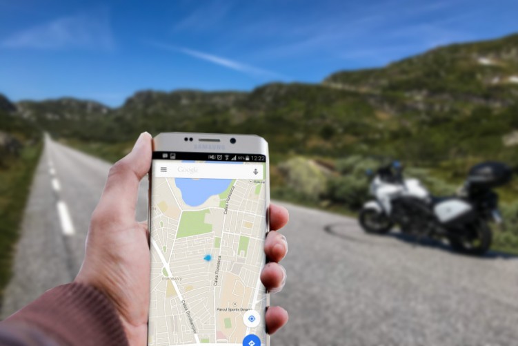 Mapy Google dla motocyklisty
