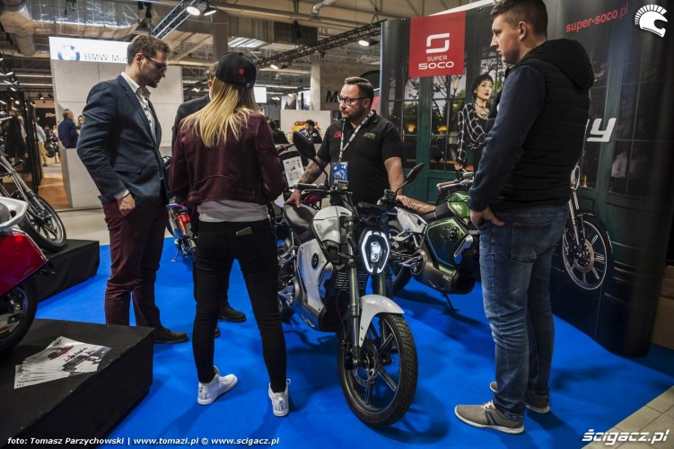 Warsaw Motorcycle Show 2019 Super Soco 10