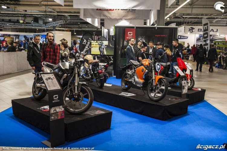 Warsaw Motorcycle Show 2019 Super Soco 14