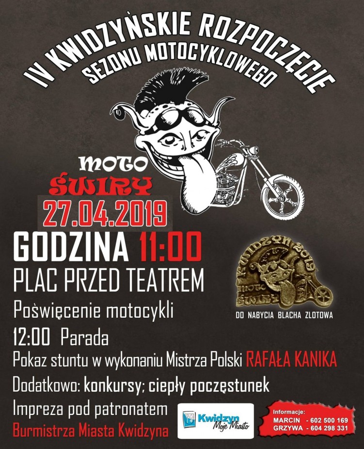 IV Rozpoczecie Sezonu Motocyklowego w Kwidzynie