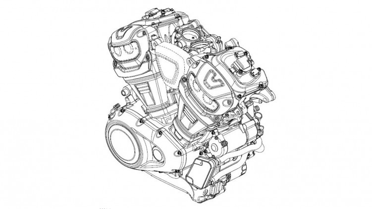040419 harley davidson new 60 degree v twin engine 0001 fig 1