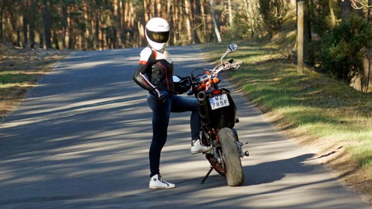Damskie jeansy motocyklowe City Nomad Kim 2