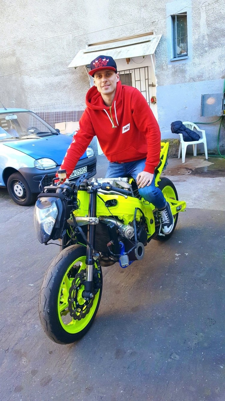 Adam Gutkowski motocykl 18