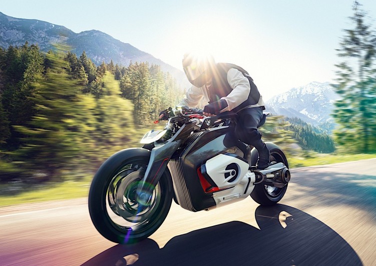bmw motorrad goes electric with naked vision dc roadster 1