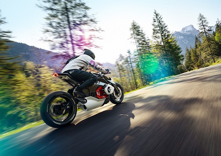 bmw motorrad goes electric with naked vision dc roadster 2