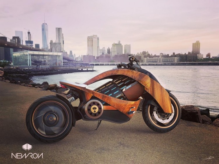 newron french electric motorcycle 1