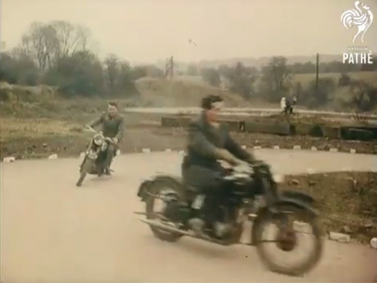 Szkola motocyklowa 1958