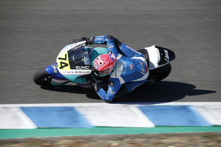 Piotr Biesiekirski Moto2 Jerez 4