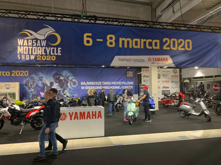 Warsaw Moto Show 2019 motocykle yamahy