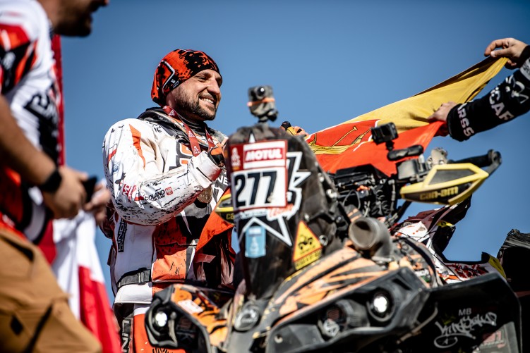 Arkadiusz Lindner meta Dakar 2020 M51 6643