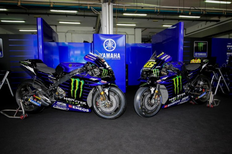 Monster Yamaha Rossi VInales bikes