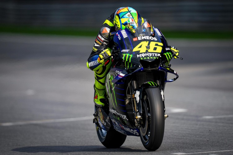 Sepang test day1 Rossi