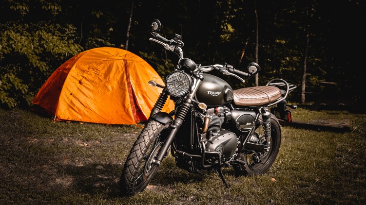 camping moto