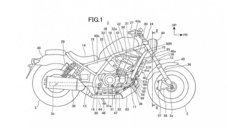 Honda Rebel 1100 patent image 01