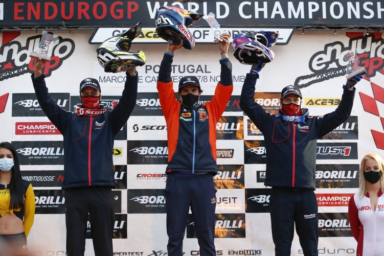 EnduroGP podium