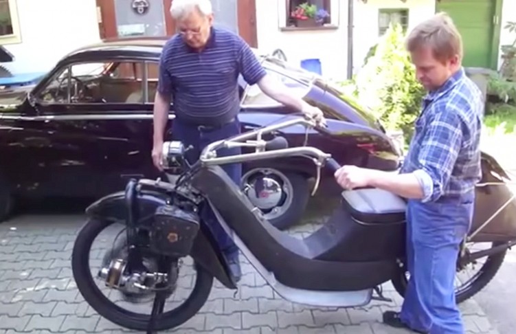 megola niemiecki motocykl z gwiazdowym silnikiem rotacyjnym
