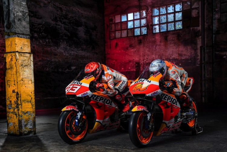 Marc Marquez Pol Espargaro w sezonie MotoGP 2021 team Honda HRC