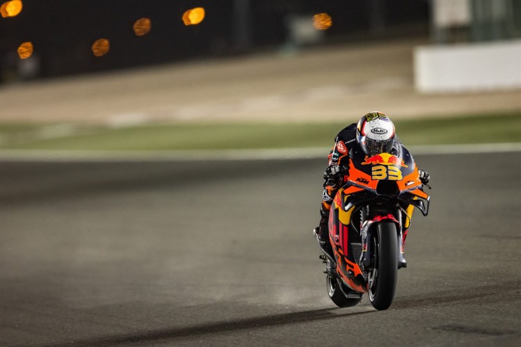 Brad Binder KTM 2021 MotoGP Qatar test 1