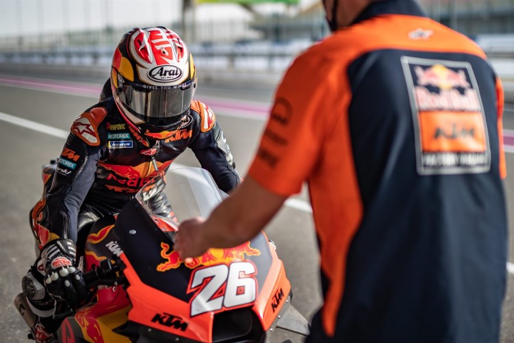 Dani Pedrosa MotoGP 2021 Qatar test