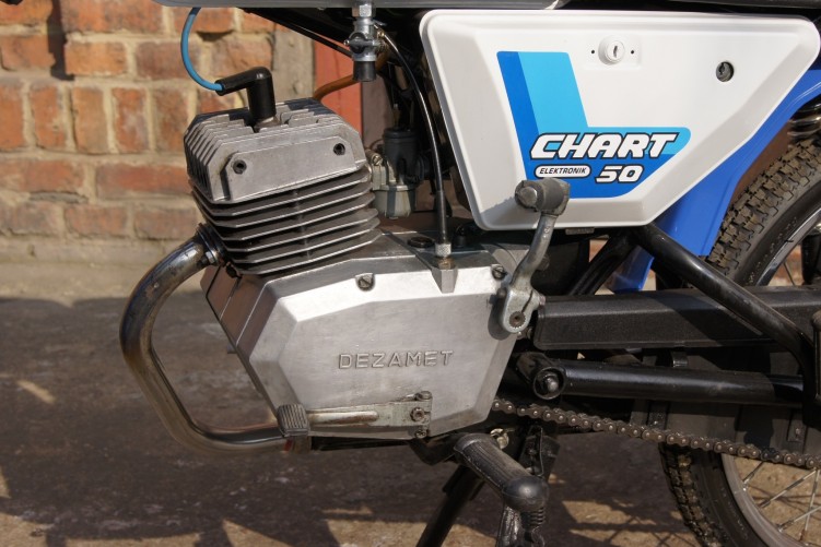 Silnik motoroweru Romet 210 Chart Elektronik
