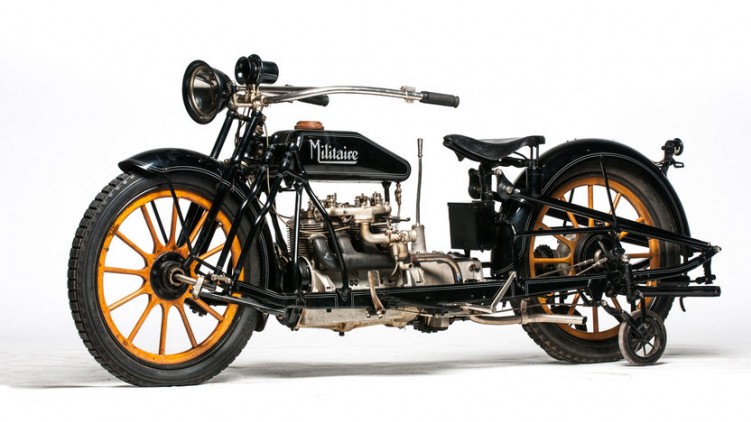 07 Motocykl Militaire z 1915 roku
