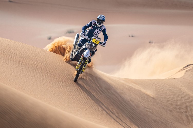 Luciano Benavides Husqvarna Factory Racing 2023 Abu Dhabi Desert Challenge