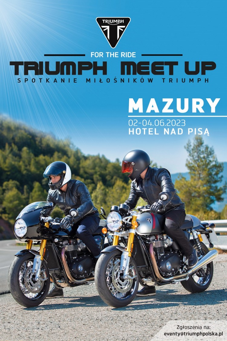 plakat Triumph Meet Up 2023