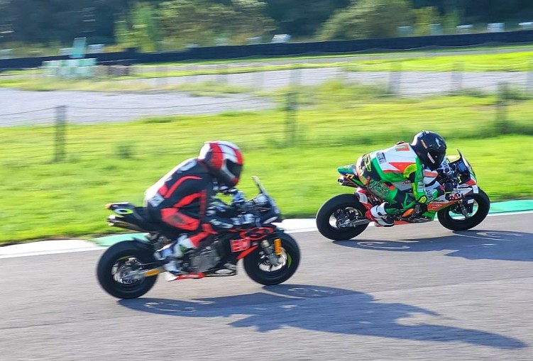 Olaf Kozlowski na torze