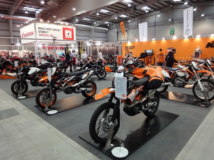 ktm stoisko 4 ogolnopolska wystawa motocykli i skuterow 2012