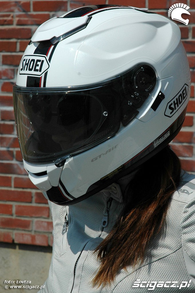 Shoei GT Air bialy