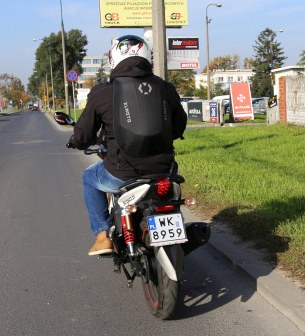 XL Moto Slipstream plecak motocyklowy tyl