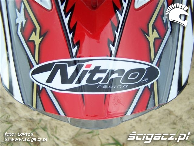 Nitro MX423 logo daszek