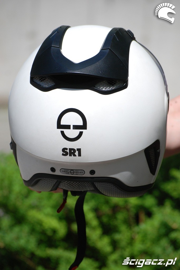 Schuberth SR1 od tylu