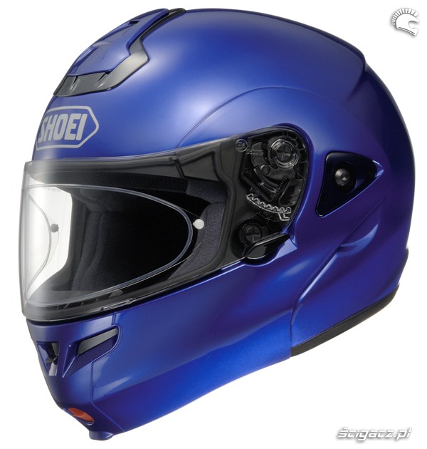 Shoei Multitec royal blue metallic