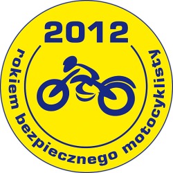 logo 2012 Rokiem Bezpiecznego Motocyklisty