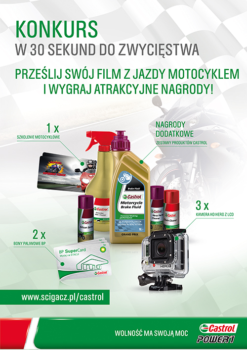 plakat castrol scigacz 3C