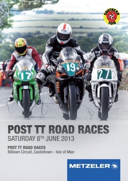plakat Southern 100 Post TT Races
