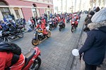 motocyklowa parada Mikolajow w Warszawie